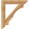 Ekena Millwork Balboa Slat Rough Sawn Bracket, Western Red Cedar, 6"W x 40"D x 44"H BKT06X40X44BOA06RWR - alternate 4